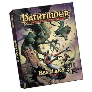 Pathfinder Roleplaying Game: Bestiary 2 Pocket Edition - by  Paizo Publishing (Paperback) - 1 of 1