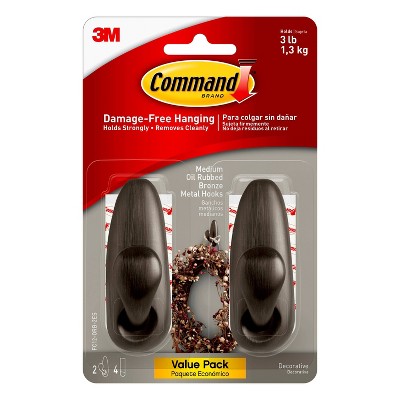 Command Medium Sized Forever Classic Decorative Hooks