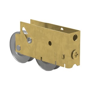 Brixwell 900-22693-Spb Patio Door Roller Tandem Precision Bearing 1-1/2" Stainless Steel Wheel Type - 1 of 4