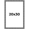 PosterPalooza | Distressed Black Picture Frame - UV Acrylic, Foam Board Backing, Hanging Hardware - 2 of 4