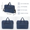 Unique Bargains Waterproof Scratch-resistant Multi-compartment Laptop Messenger Bag - 2 of 4