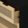NicBex Rattan Dresser Storage Cabinet Closet Organizers and Storage Dresser for Bedroom, Closet, Living Room,Natural - 2 of 4