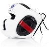 Fairtex HG10 Headgear Head Guard Super Sparring - Black & White - image 4 of 4