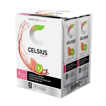 Celsius Kiwi Guava Energy Drink - 4pk/12 fl oz Cans