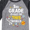 Boys' - Dr. Seuss - Third Grade Out Of This World Raglan Graphic T-Shirt - 2 of 4
