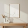 HomeRoots White Geo Mache Brown Shadowbox Wall Art - 2 of 4
