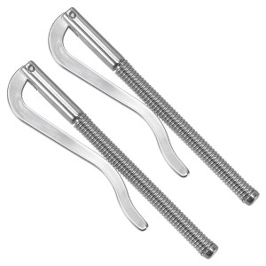 Unique Bargains Alloy Storage Clips for Food Bag Sealing Paper File Photo 2 Pcs - 1 of 4