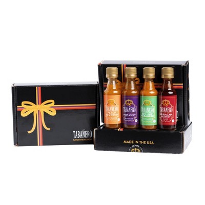 Tabanero Sweet Heat Mini Hot Sauce Gift Set Box