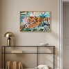 Art Remedy Relaxing Tiger Tropical Jungle Animals Wall Art Framed - 2 of 4