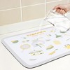 REGALWOVEN Large Diatomaceous Stone Dish Drying Mat for Kitchen Counter, Dishes, Cups - 3 of 4