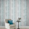Wildflower Mint Green Floral Trees Paste the Wall Wallpaper - 2 of 4