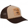 Adult Coors Banquet Golden Beer Leather Patch Logo Trucker Hat - 2 of 4