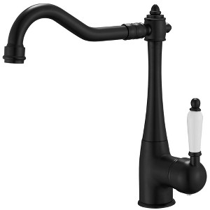 Traditional Single-Handle Standard Kitchen Faucet - 1 of 4