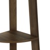Monarch Specialties Bookshelf Bookcase Etagere Corner 5 Tier 72InchH Office Bedroom Laminate Walnut Contemporary Modern - 4 of 4