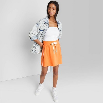 Women's Knit Tennis Mini A-Line Skirt - Wild Fable™