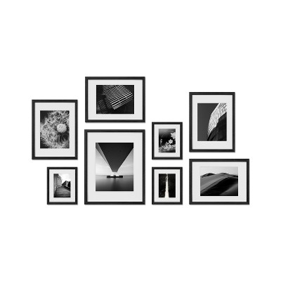 Haus and Hues Carlisle Gallery Frames with Real Glass and Mat