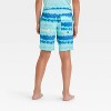 Boys' Tie-Dye Design Swim Shorts - art class™ - image 2 of 3