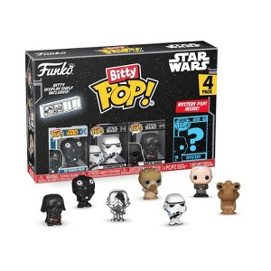 Funko Bitty POP! Star Wars 4-Pack – Darth Vader, TIE Fighter Pilot, Stormtrooper & Mystery Mini Figure - 1 of 4