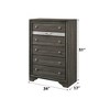 Naima Gray Finish Chest - 2 of 4