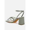 Alyona Low Block Heel Strappy Women Sandals - 3 of 4