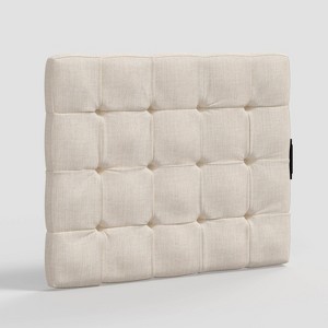 Twin Ryan Tufted Stick-on-the-Wall Dorm Headboard - Threshold™ - 1 of 4