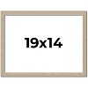 PosterPalooza | 19x14 Thin Barnwood Picture Frame, UV Acrylic, 2 Finishes - Grey and Black - 2 of 4