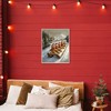 Stupell Industries Gingerbread Snow Day Sledding Framed Giclee Art - 3 of 4