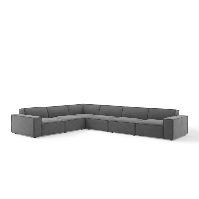 6pc Restore L-Shaped Sectional Sofa - Modway, 3 of 14