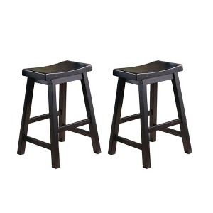 NicBex Dining Chairs Set of 2 Backless Saddle Casual Dining Home Furniture Seat Counter Stools for Kitchen, Bedroom - 1 of 4
