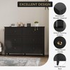 6 Drawers Dresser for Bedroom, Modern Dresser with Deep Drawers and Nickel Round Handle, Wooden Bedroom Drawer Dresser,for Bedroom,Living Room - 4 of 4