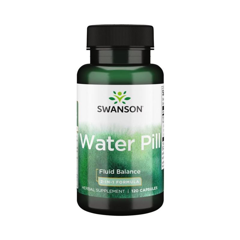 Swanson Dietary Supplements Water Pill 200 mg Capsule 120ct, 1 of 4