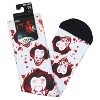 IT Socks Chapter 2 Pennywise Blood Spatter Sublimated Crew Socks - 4 of 4