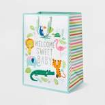 XL 'Welcome Sweet Baby' Jungle Colossal Cub Gift Bag - Spritz™