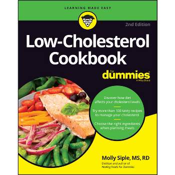 Low-Cholesterol Cookbook for Dummies - 2nd Edition by  Molly Siple (Paperback)