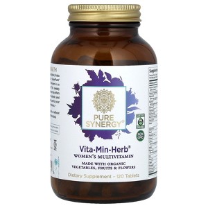 Pure Synergy Vita-Min-Herb, Women's Multivitamin, 120 Tablets - 1 of 3