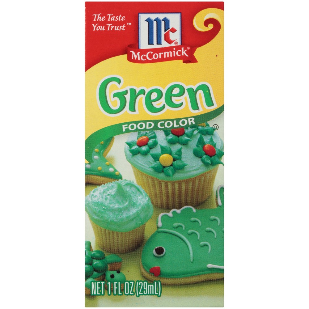 UPC 052100070889 product image for McCormick Green Food Color - 1 fl oz | upcitemdb.com