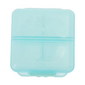 Unique Bargains 6 Grid Mini Pill Case 1 Pc - 1 of 4