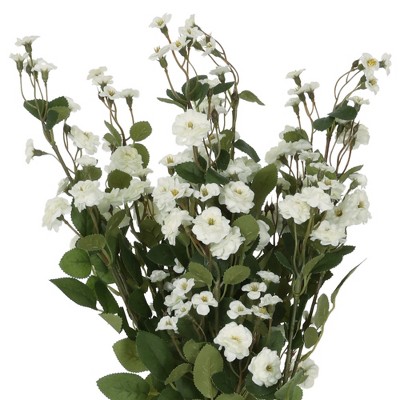 REGALWOVEN Home Table Decoration Artificial Faux Silk Real Touch Flower 29.1" 6 Pcs