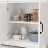 47.95" Sideboard Buffet Cabinet, Farmhouse Storage Cabinet With 2 Drawers And 4 Doors For Home Dining Living Room Kitchen - 4 of 4