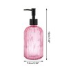 Unique Bargains Convenient Vertical Stripes Soap Dispenser 13.53oz 1 Pc - 4 of 4