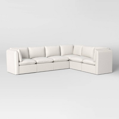 6pc Haven French Seam Modular Sectional - Threshold™