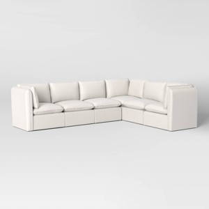 6pc Haven French Seam Modular Sectional - Threshold™ - 1 of 4