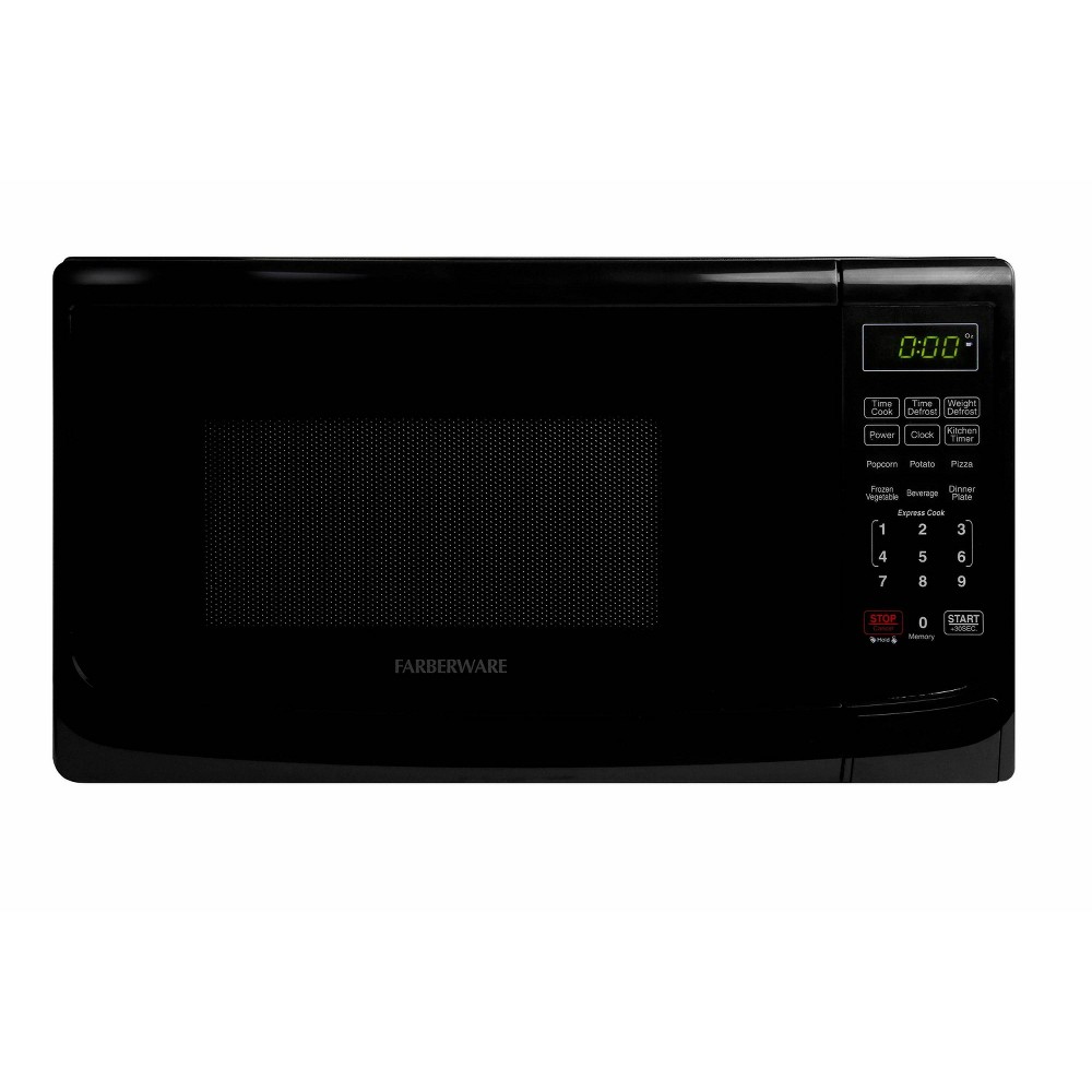 Faberware 0.7 cu ft Microwave Oven - Black