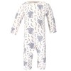 Touched by Nature Baby Girl Organic Cotton Coveralls 2pk, Girl Elephant - image 2 of 4