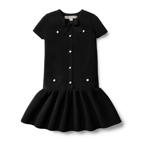 Girls black dress target store