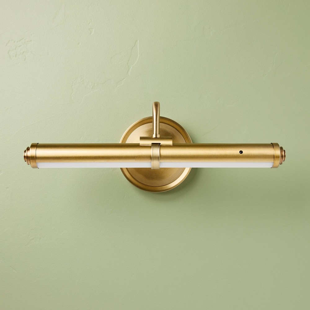 Photos - Chandelier / Lamp Gallery Light Brass - Hearth & Hand™ with Magnolia