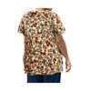 Women's Printed Scoop Neck Short Sleeve Taylor Tunic - Plus Size - On The Plus Side - 2 of 4