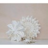 Storied Home Paper Snowflake Ornament, White - 3 of 3