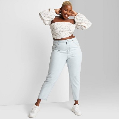 Women's Super-High Rise Tapered Jeans - Wild Fable™