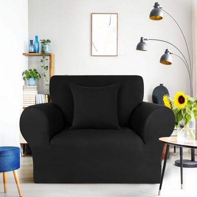 Stool Cover Stretch Rectangle Chair Slipcover Elegant Seat Protector Home Decor 